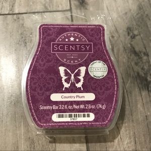 3/$25 Scentsy Country Plum Wax Melt NWT